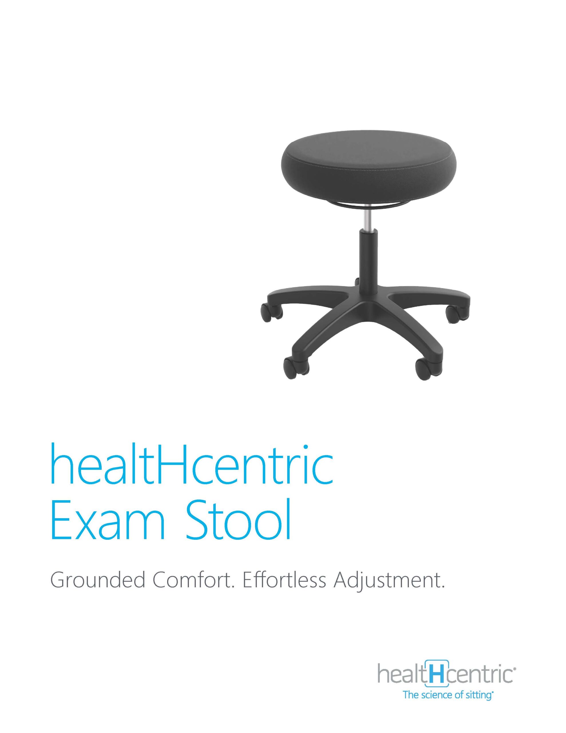 healtHcentric Exam Stool
